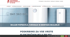 Desktop Screenshot of bojler.si